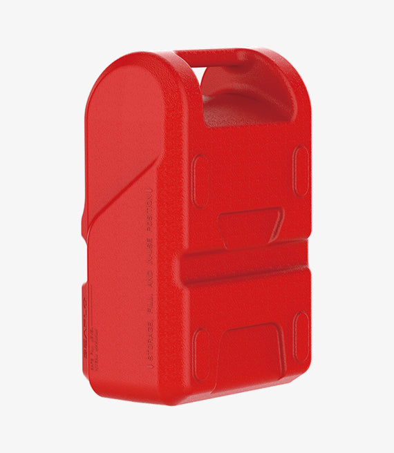 Seaflo Tragbarer 6 Gallonen/ 24 Liter Marine-Kraftstofftank mit Manometer