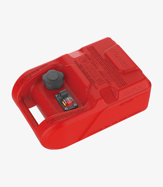 Seaflo Tragbarer 3 Gallonen/ 12 Liter Marine-Kraftstofftank mit Manometer