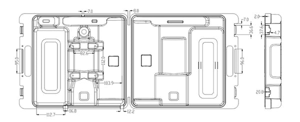 Seaflo Tragbares Waschpumpen-Kit der Serie 41 17.0L/M, 4.8bar