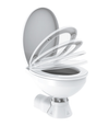 Seaflo 24V Elektrische Toilette mit leiser Spülung – Meerwasser