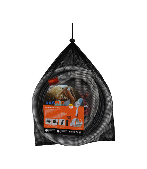 Seaflo Tragbare Duschpumpe Mit Klappeimer