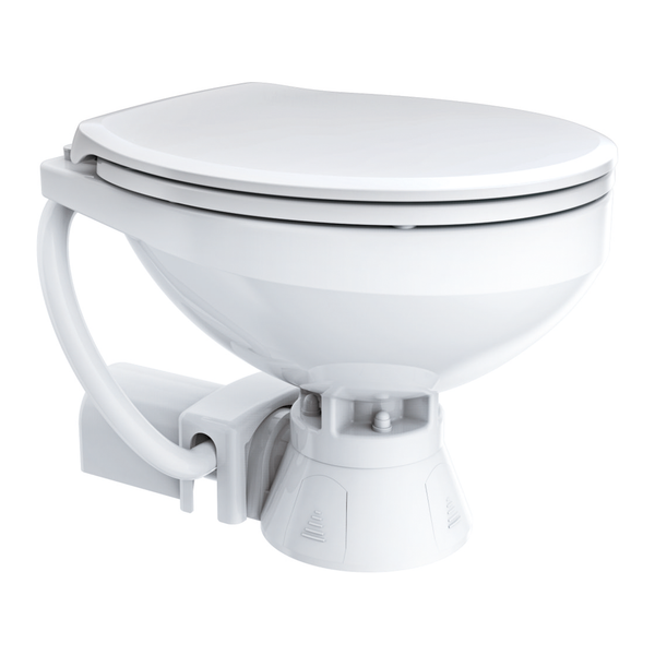 SEAFLO Elektrische Marine Toilette 12V Elektrische Wasserspülung Marine Toilette Großformat - Seaflo Online Shop