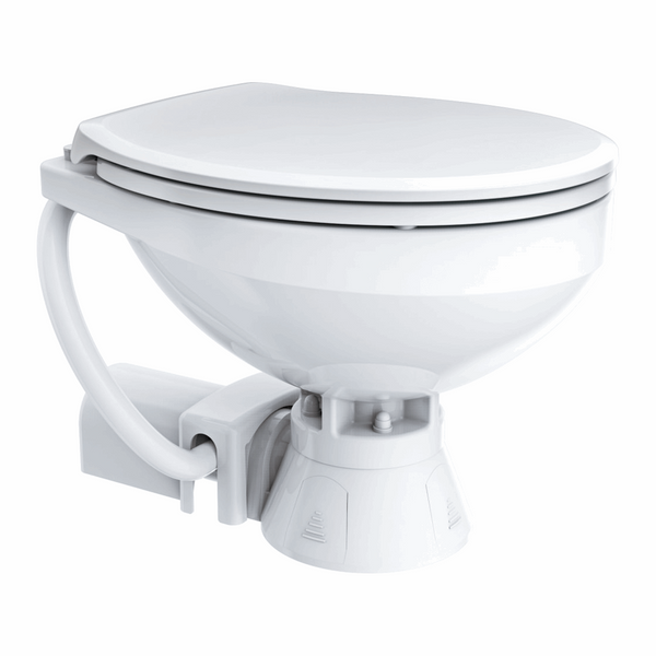 SEAFLO Elektrische Marine Toilette 12V Elektrische Wasserspülung Marine Toilette Großformat - Seaflo Online Shop