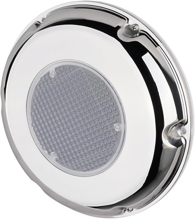 Seaflo Solar-Ventilator aus Edelstahl – 1,2 W Solar-Lüfterohne Akku & Schalter 900 CFH Luftstrom, Korrosionsbeständig, Ideal für Schiffe, Boote Caravan -Belüftung