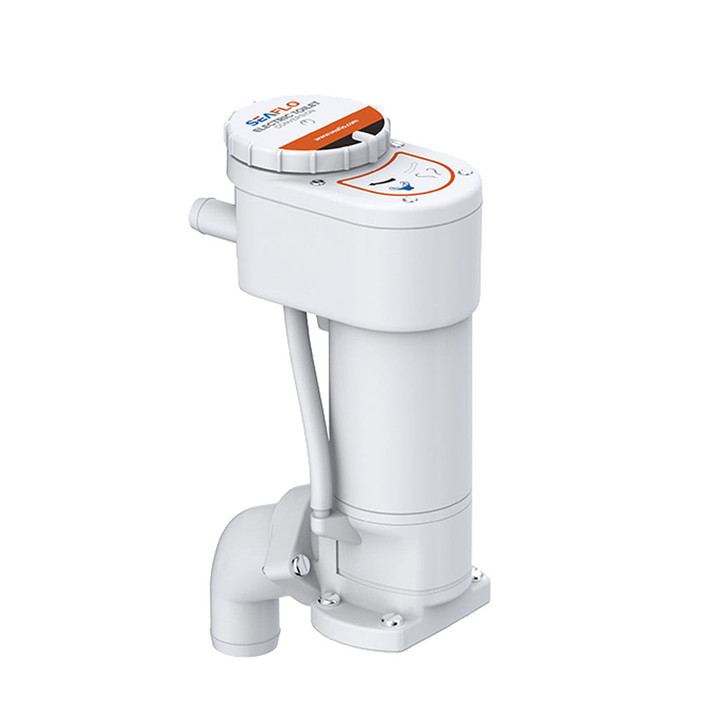SEAFLO Umrüstsatz von manuellen auf elektrische Schiffstoiletten, 24V Elektrische Spülpumpe - Seaflo Online Shop