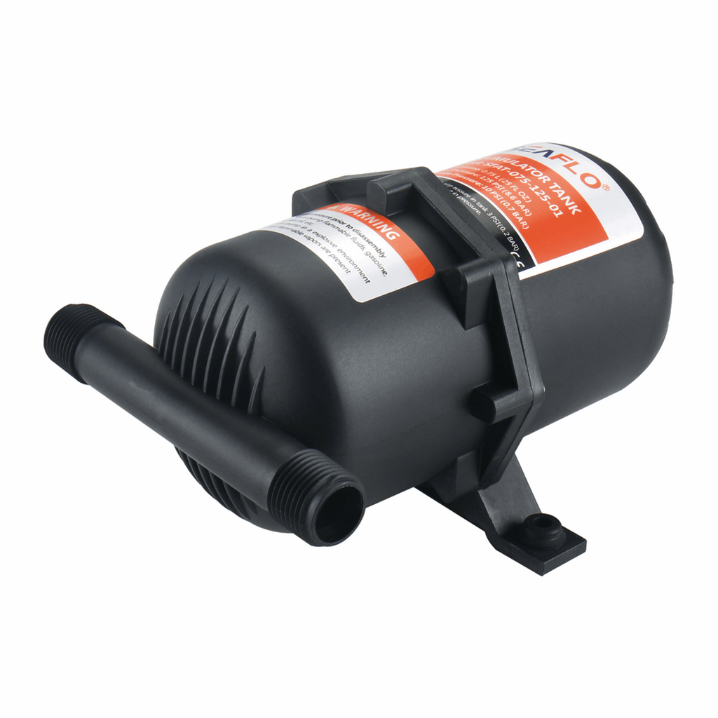 SEAFLO 0,75 Liter Druckspeicher, Vorladedruck 0.7bar, Betriebsdruck 8, – Seaflo Online Shop