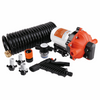 SEAFLO 51 Series Washdown Pump Kit der Serie 51 With 6m Coiled Hose, 19,7L/min 5,2bar - Seaflo Online Shop