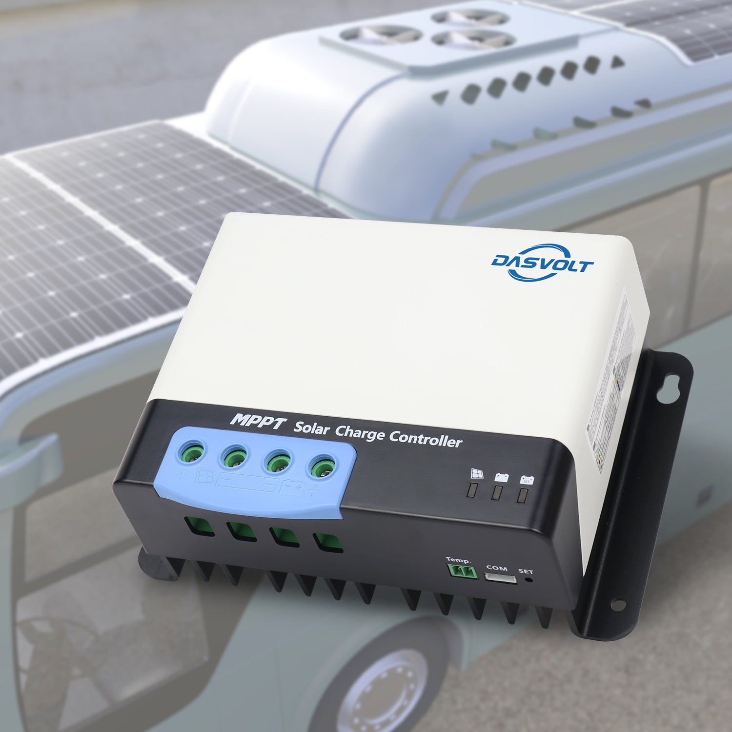 MPPT Solarladeregler 20A 12V/24V - Digitaler Laderegler Für Solaranlagen Mit LCD Display